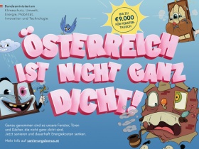 Österreich ist nicht ganz dicht - die neuen Fenster sind umso dichter-
